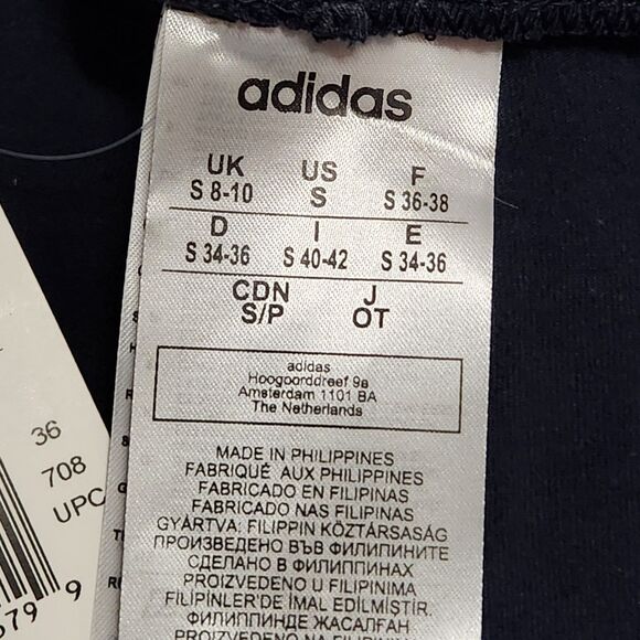 Adidas Cotton Leggings – Women’s Small | Legend Ink Print | NWT - Picture 5 of 7
